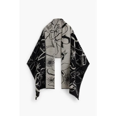 Geweven jacquard sjaal vrouw Desigual