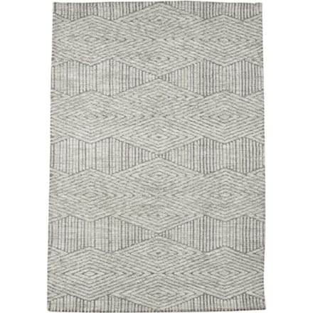 LABEL51 Vloerkleed Cosy Grijs Synthetisch 160x230cm