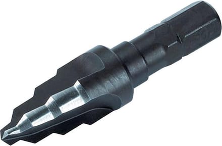 wolfcraft - Stappenboor voor metaal - HSS - Ø 4–10 mm - Trapboor - Zeskantschacht - 2555000