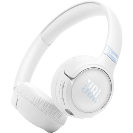 JBL Tune 680 NC Over Ear koptelefoon Draadloos, Bluetooth, Kabel Stereo Wit Volumeregeling, Microfoon uitschakelbaar (mute) HiFi