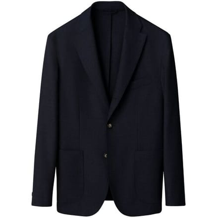 Eton Colbert Lana Tech Soft Jacket Navy / male