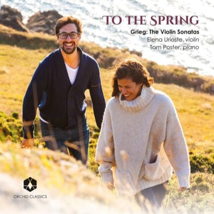 Elena Urioste & Andrew Keener - Grieg: The Violin Sonatas (CD)