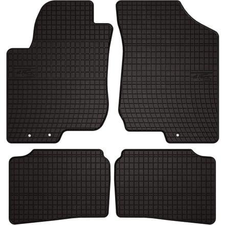 Wielganizator SolidPRO Serie - Rubber Automatten - Kia Cee'd I - Zwart - Perfecte Pasvorm