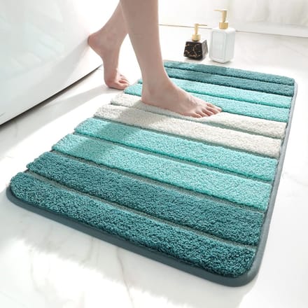 Zachte en Absorberende Badmat 50x80cm, Antislip Microfiber, Machinewasbaar voor Badkamer, Douche en Bad
