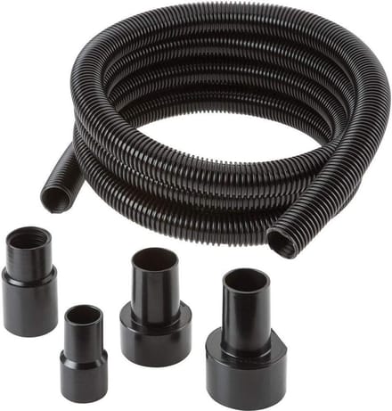 Gereedschapsslang Set - Stofafzuiging Kit - Werkplaats Schoonhouden - Universele Aansluiting - Standaard Lengte - Grijs