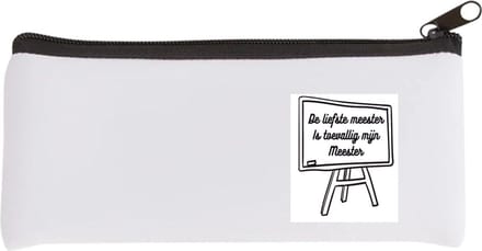 Akyol - de liefste meester is toevallig mijn meester Etui - Meester - meester - leraar - 20 bij 9 cm