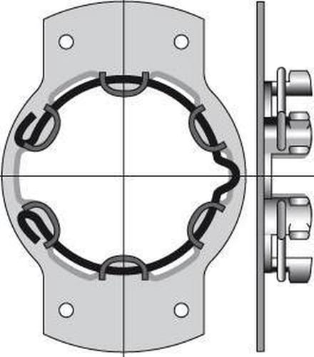 Motorsteun voor Somfy rolluik motoren