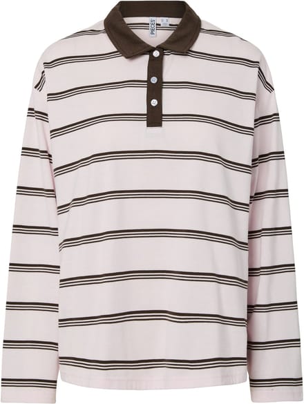 Pieces Polo met lange mouwen PCSADIE