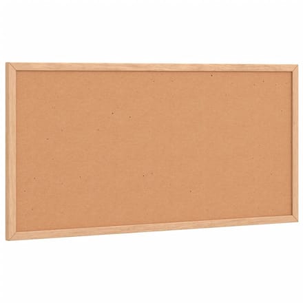 vidaXL - Kurkbord - met - massief - grenenhouten - frame - 60x30 - cm