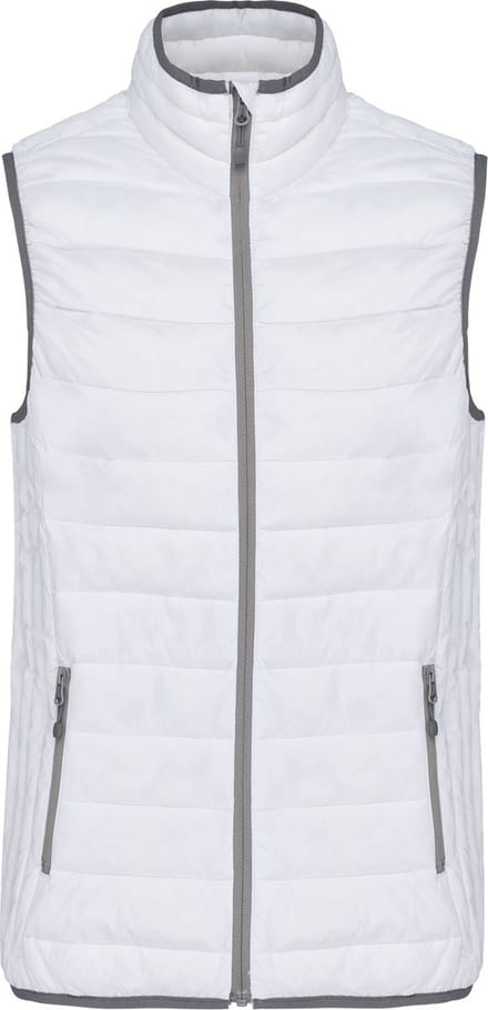 Lightweight Dames bodywarmer merk Kariban Wit - S