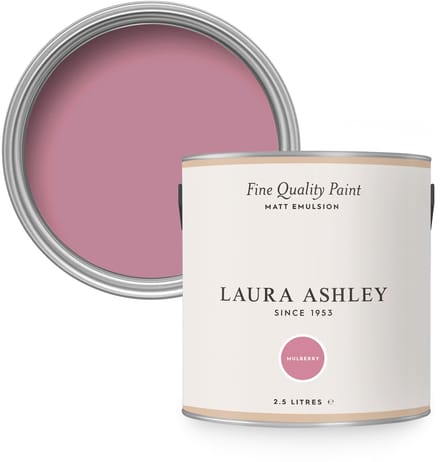 Laura Ashley Muurverf Mat 2.5L Mulberry Paars