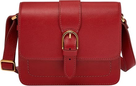 FOSSIL Schoudertas Zoey Large Crossbody Garnet Rood