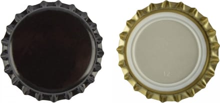 Kroonkurken Zwart 26 mm (verpakt per 100 stuks)