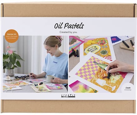 CC Starter Hobbyset Oliepastel Bloemen 24 Kleuren