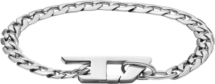 Diesel DX1496040 Heren Armband - Zilverkleurig