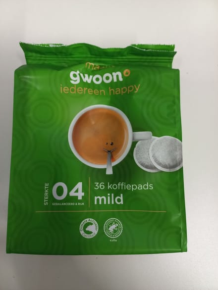 Koffiepads Mild gwoon - geschikt voor senseo® - pak 36 stuks
