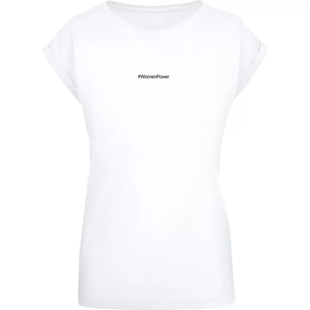 T-shirt dames Merchcode Strong As A Woman