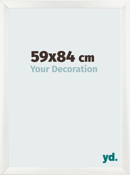 Your Decoration - Fotolijst 59x84 cm - MDF - Wit Geveegd - Pisa