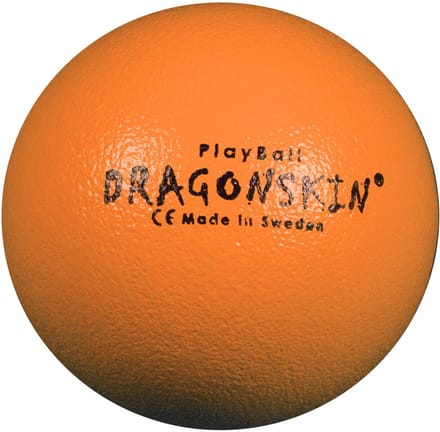 Dragonskin - Foambal met huid - 200 gram - 21 cm - Oranje