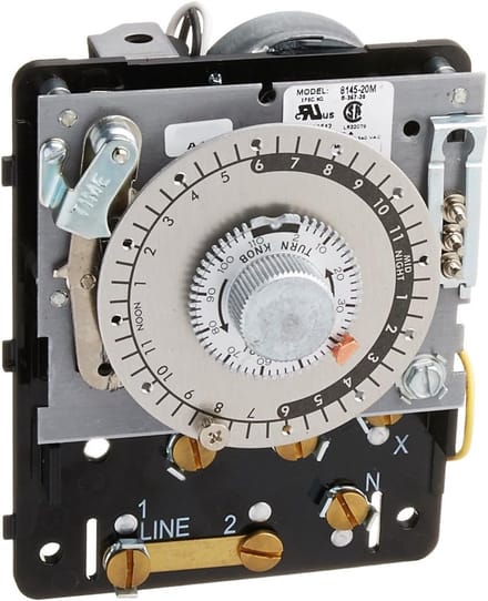Ontdooien Controle Timer - Koeltechniek Component - Klimaatregeling Automatiseren - Precisie Timing Mechanisme - 15 x 13 x 25 cm