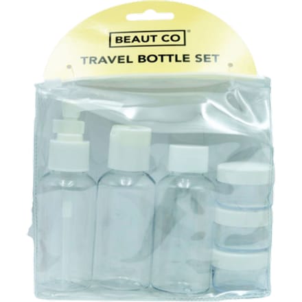 Beaut Co Reisflessen Set – 6 Stuks