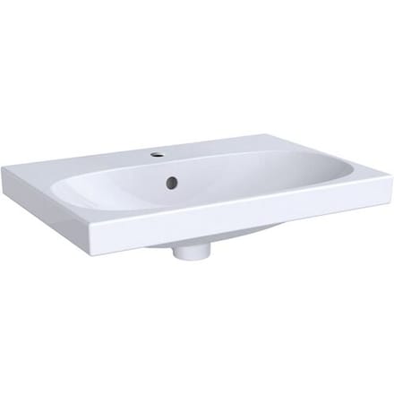 Geberit Acanto washbasin with shortened projection 60 x 42.2 cm, 500.631.01.2
