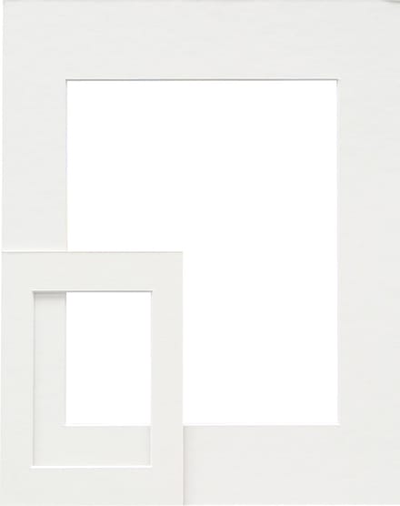 Deknudt Frames passe-partout - wit - foto 30x45 - buitenformaat 40x60