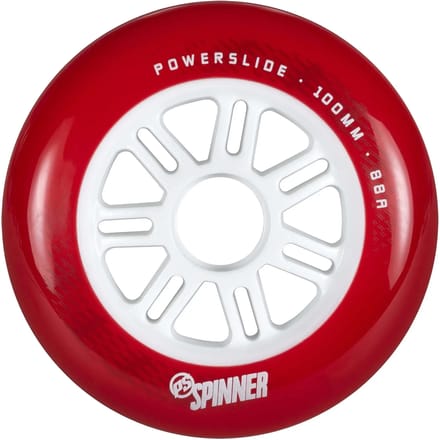 Powerslide Spinner 100 Schaatswielen 3 Eenheden Transparant 100 mm / 88A