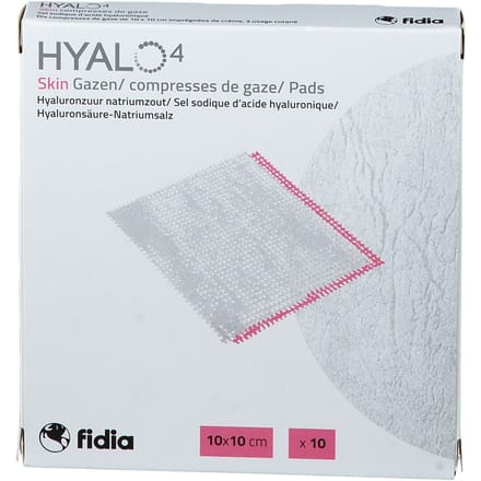 Hyalo 4 Skin Gazen 10x10cm 10