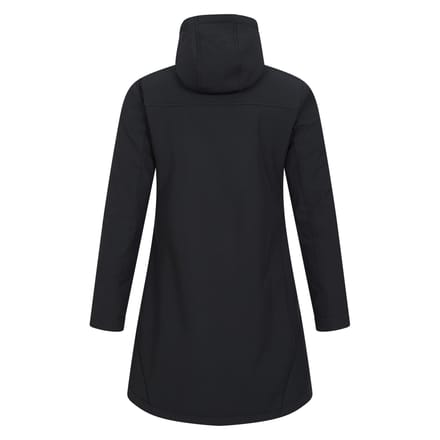 Mountain Warehouse Dames Fern Langlijn Softshell Jack (Zwart)