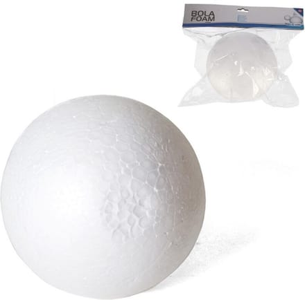 Piepschuim hobby vormen DIY ballen - 1x - styropor bollen - 12,5 cm