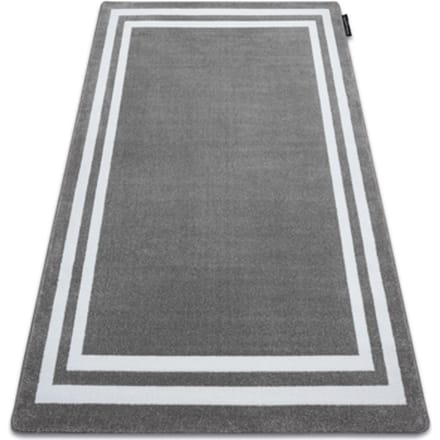 Kleden Rugsx Tapijt HAMPTON Kader grijskleuring 160x220 cm