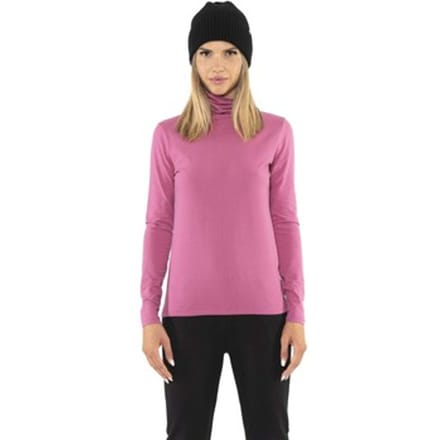 T-Shirt Lange Mouw Leone 1947 Woman High Collar Never Without