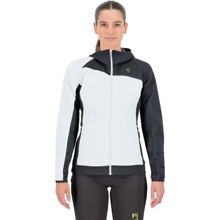 Fleece met capuchon en volledige rits voor dames Karpos Averau