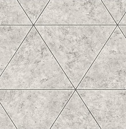 Restored Polished Concrete grijs behang (vliesbehang, grijs)