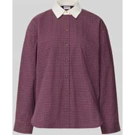 Oversized blouse met lange mouwen van puur katoen