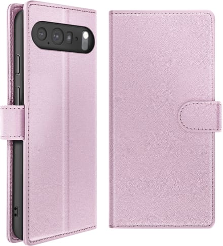 Mayaxess, Hoesje geschikt voor Google Pixel 10 Pro - 2-in-1 Magnetische Wallet, Roze