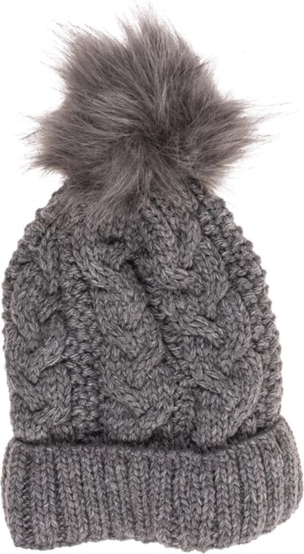 Out of the Blue - muts - beanie - damesmuts gevoerd - winter - grijs