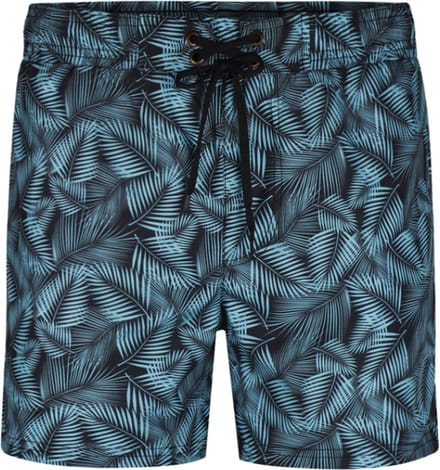 DJ DutchJeans - Zwembroek - Leaves - Dark Grey - Maat 92/98