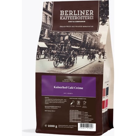 Berliner Kaffeerösterei Café Créme Kaiserhof 1kg