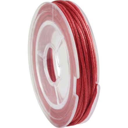 Juwelenkoord, 5 m x 1 mm - Rood