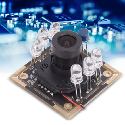 USB Cameramodule Board OV9732 Chip IR CUT Infrarood Gezichtsherkenning 1280x720 30fps 72 graden blue