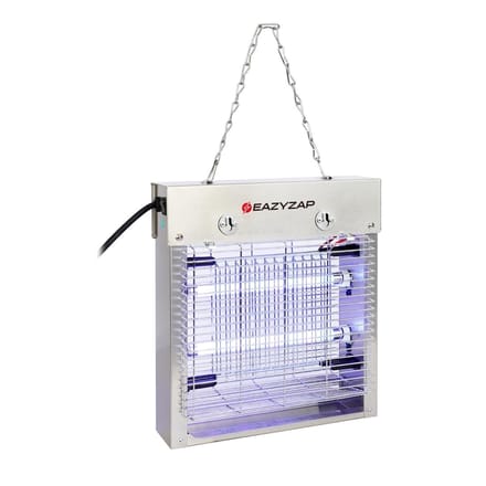 Eazyzap LED Insectenverdelger 8W Geborsteld RVS - Eazyzap FP983
