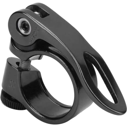 28,6 mm Duurzame Fiets Zadelbuisklem Fiets Aluminiumlegering Zadelpenklem Fietsaccessoire Zwart zwart