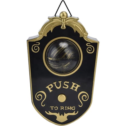 Halloween Deurbel Afschuwelijk Enkel Oogbol Lichtgevend Hangende Deurbel Halloween Feest Requisiet black