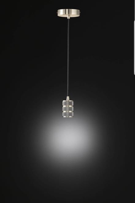 Wofi - Pendel Massa- Nikkel mat - 1-licht