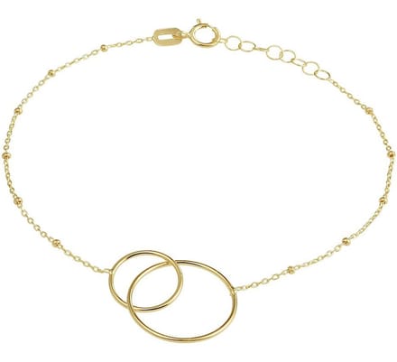 Geelgouden Armband rondjes 1 4022522