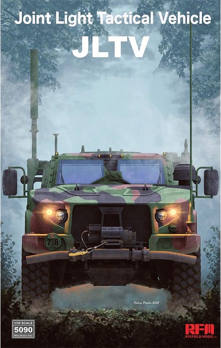 Rye Field Model Modelbouwpakket Militaire voertuigen - 5090 JLTV - Joint Light Tactical Vehicle Plastic - 1:35 - Modelbouw