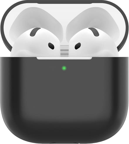 dunne siliconen hoes voor AirPods 4 - elegant en beschermend