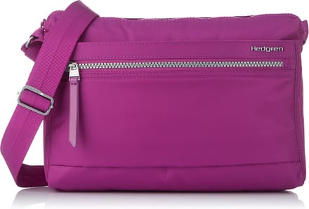 Hedgren Schoudertas Inner City Eye Shoulder Bag RFID Creased Black Zwart